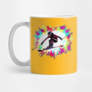 Ski Color Explosion Mug